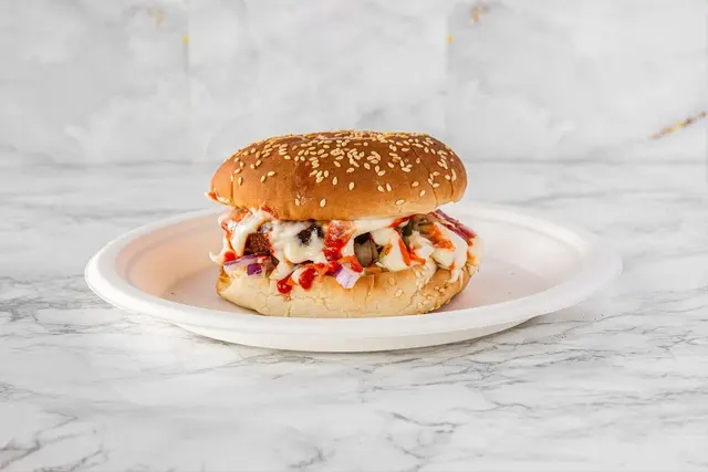 Fafda with Kadhi - Crispy Gujarati snack at Gujju Galli Winnipeg